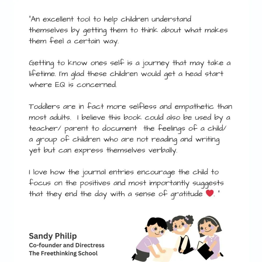Feelings & Learnings - Daily journal for kids