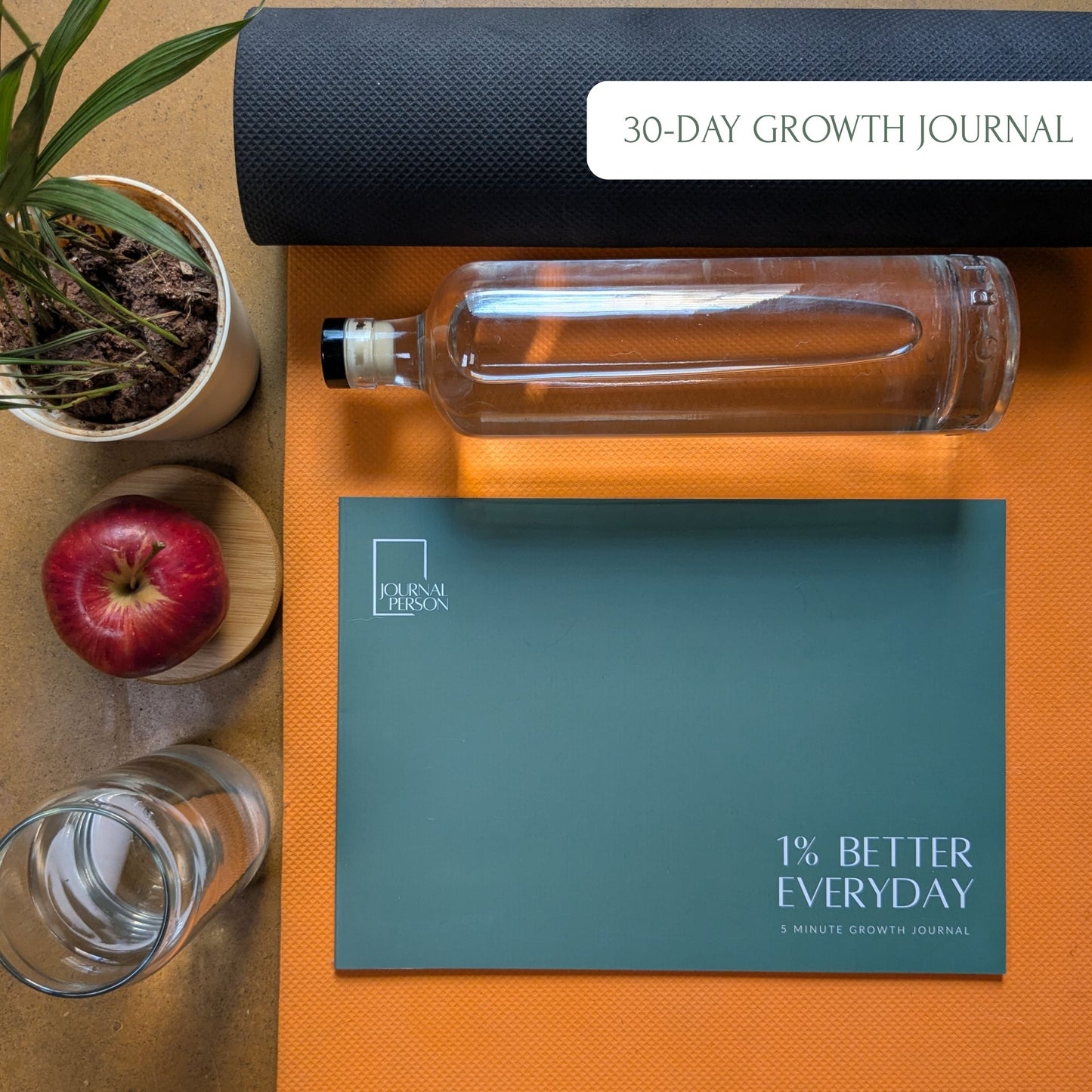 1% BETTER EVERYDAY | 5-minute growth journal