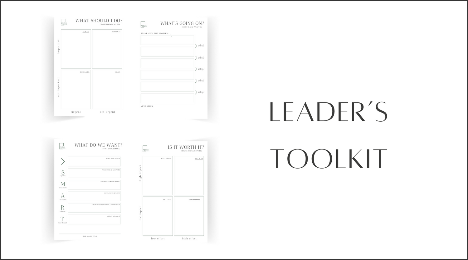 A GUIDE TO: LEADER'S TOOLKIT – Journal Person