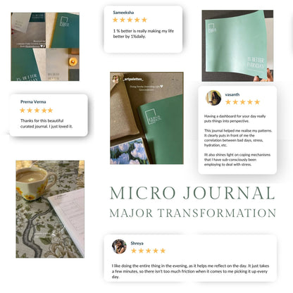1% BETTER EVERYDAY | Habit Tracking Journal