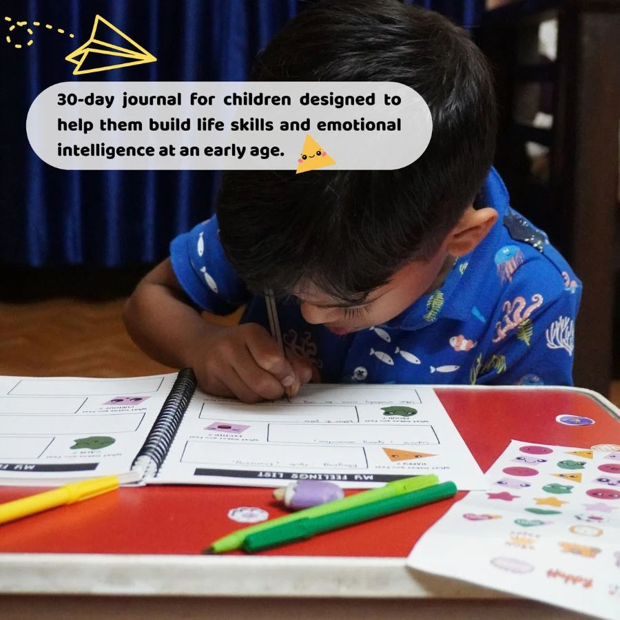 Feelings & Learnings - Daily journal for kids