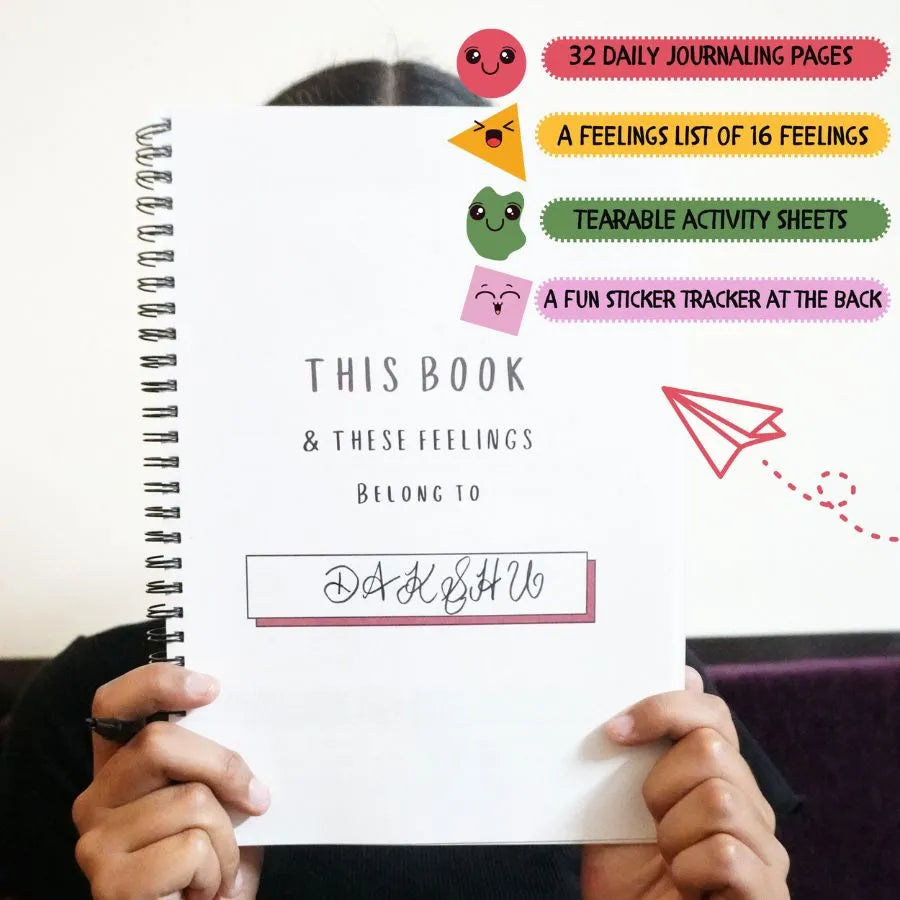 Feelings & Learnings - Daily journal for kids