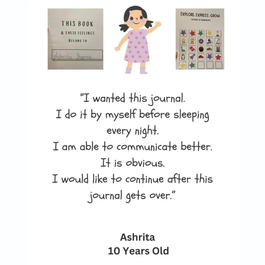 Feelings & Learnings - Daily journal for kids