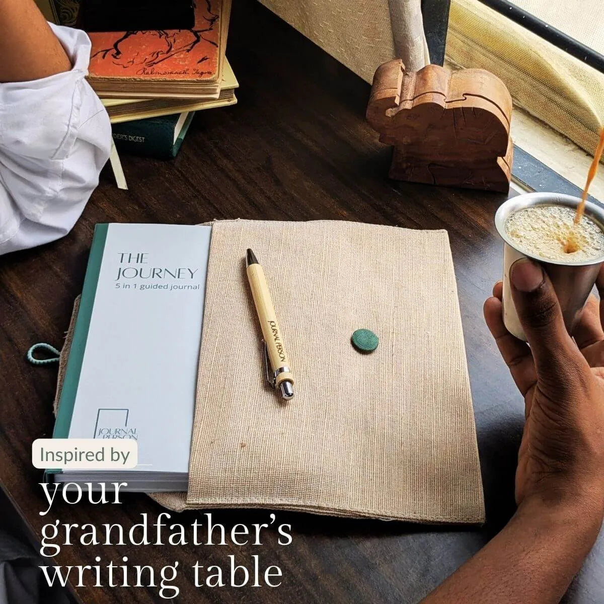 THE JOURNEY | Vintage 5-in-1 Journal