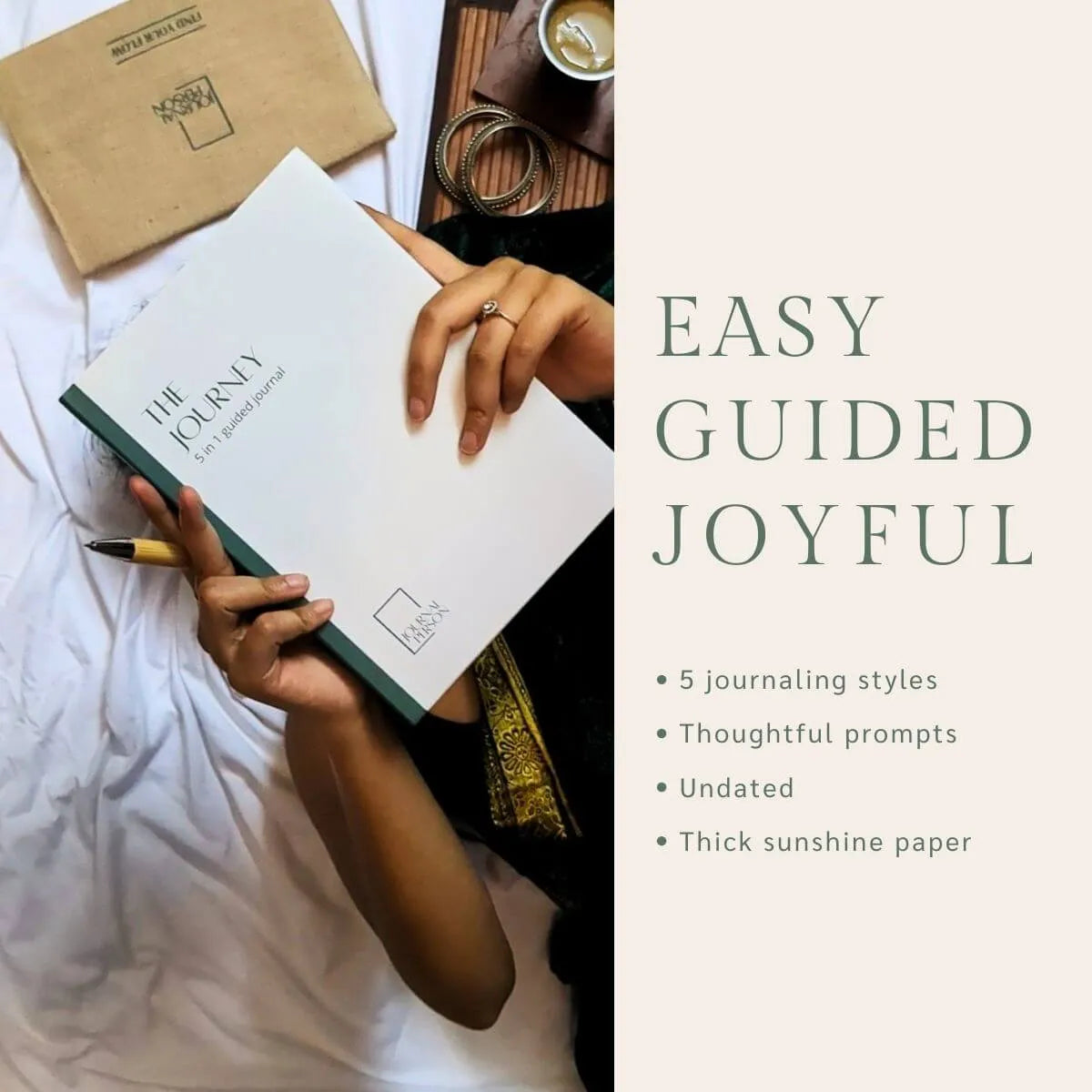 THE JOURNEY | Vintage 5-in-1 Journal