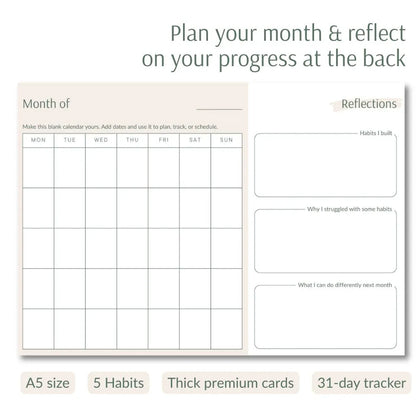 Monthly Habit Tracker