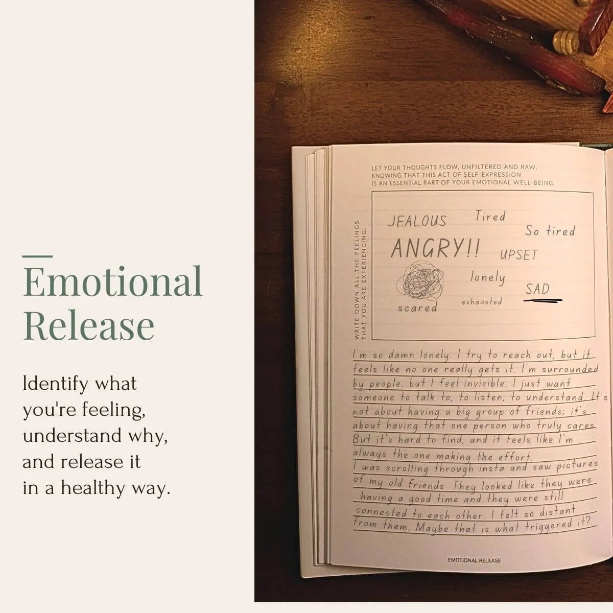 THE JOURNEY | Vintage 5-in-1 Journal