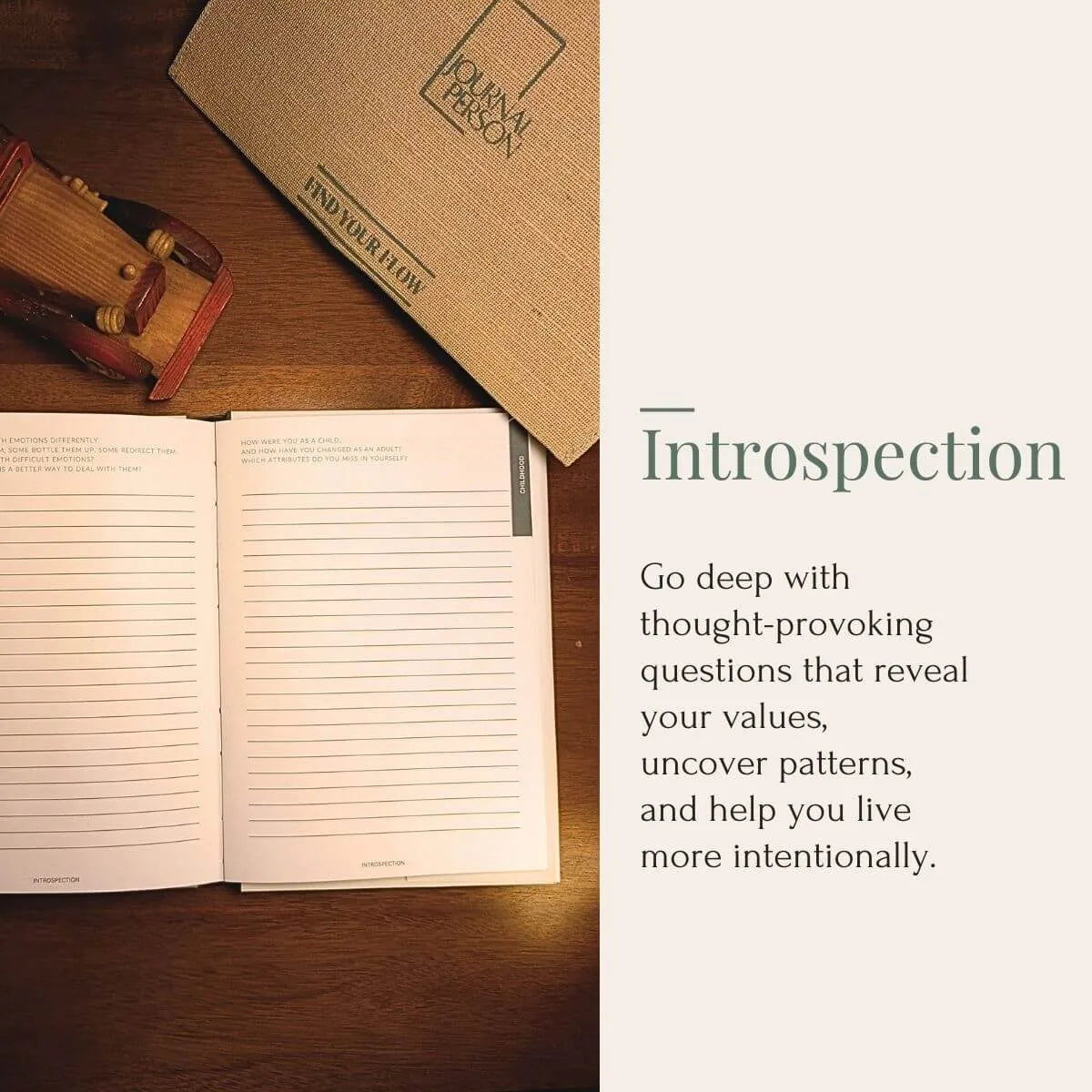 THE JOURNEY | Vintage 5-in-1 Journal