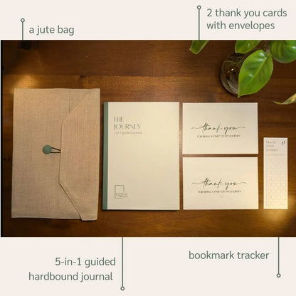 THE JOURNEY | Vintage 5-in-1 Journal