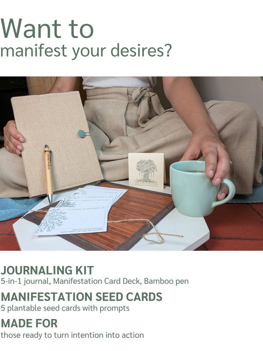 THE MANIFESTATION JOURNEY | A Manifestation + Guided Journaling Kit