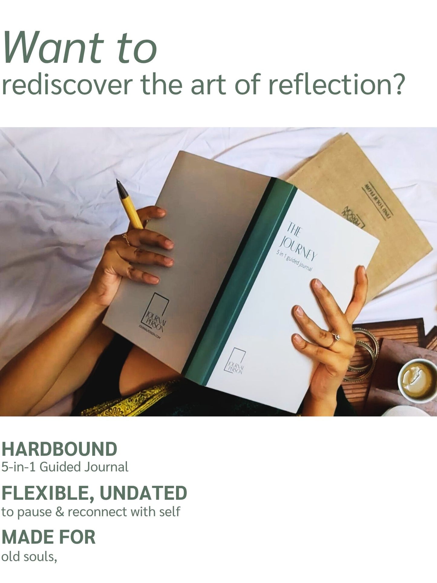 THE JOURNEY | Vintage Guided Journal