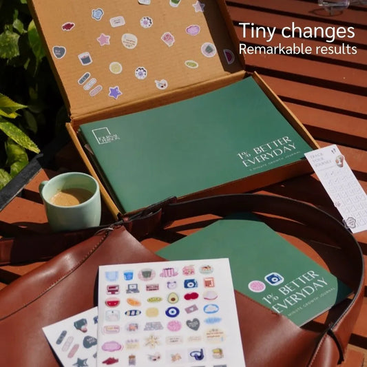 1% BETTER EVERYDAY | Habit Tracking Journal