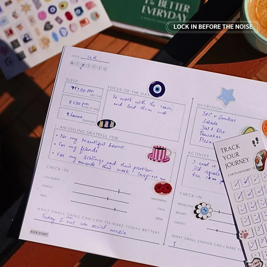 1% BETTER EVERYDAY | Habit Tracking Journal