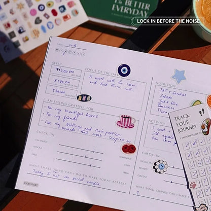 1% BETTER EVERYDAY | Habit Tracking Journal
