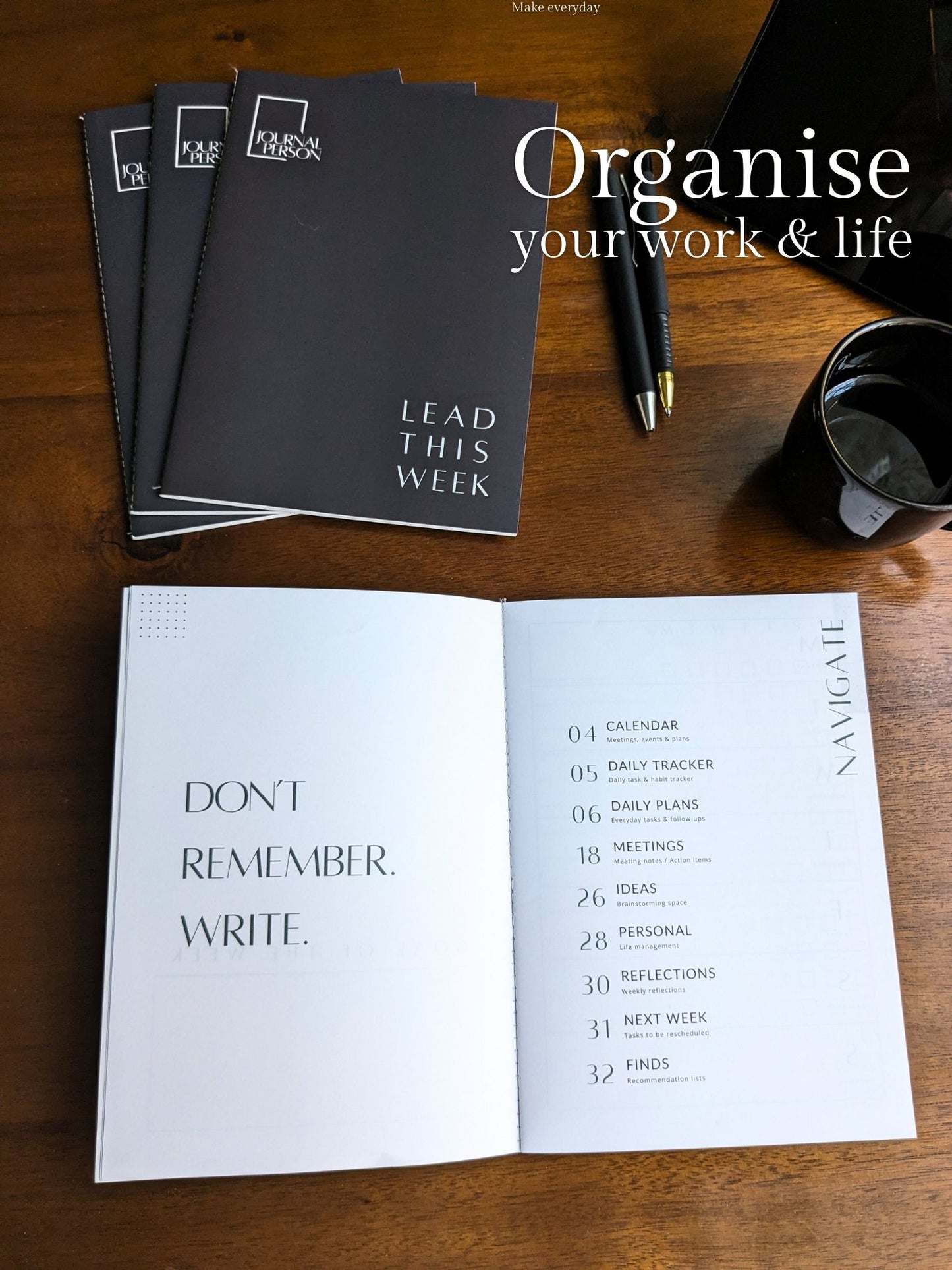 LEAD THIS WEEK | ADHD-Friendly Micro Planners | One Week at a Time