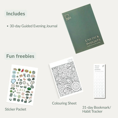 UNLOCK INSIGHTS | 5 Min Evening Journal