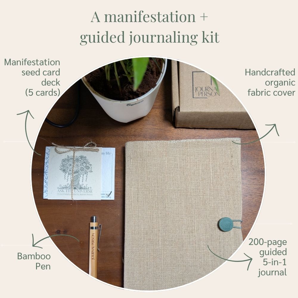 THE MANIFESTATION JOURNEY | A Manifestation + Guided Journaling Kit