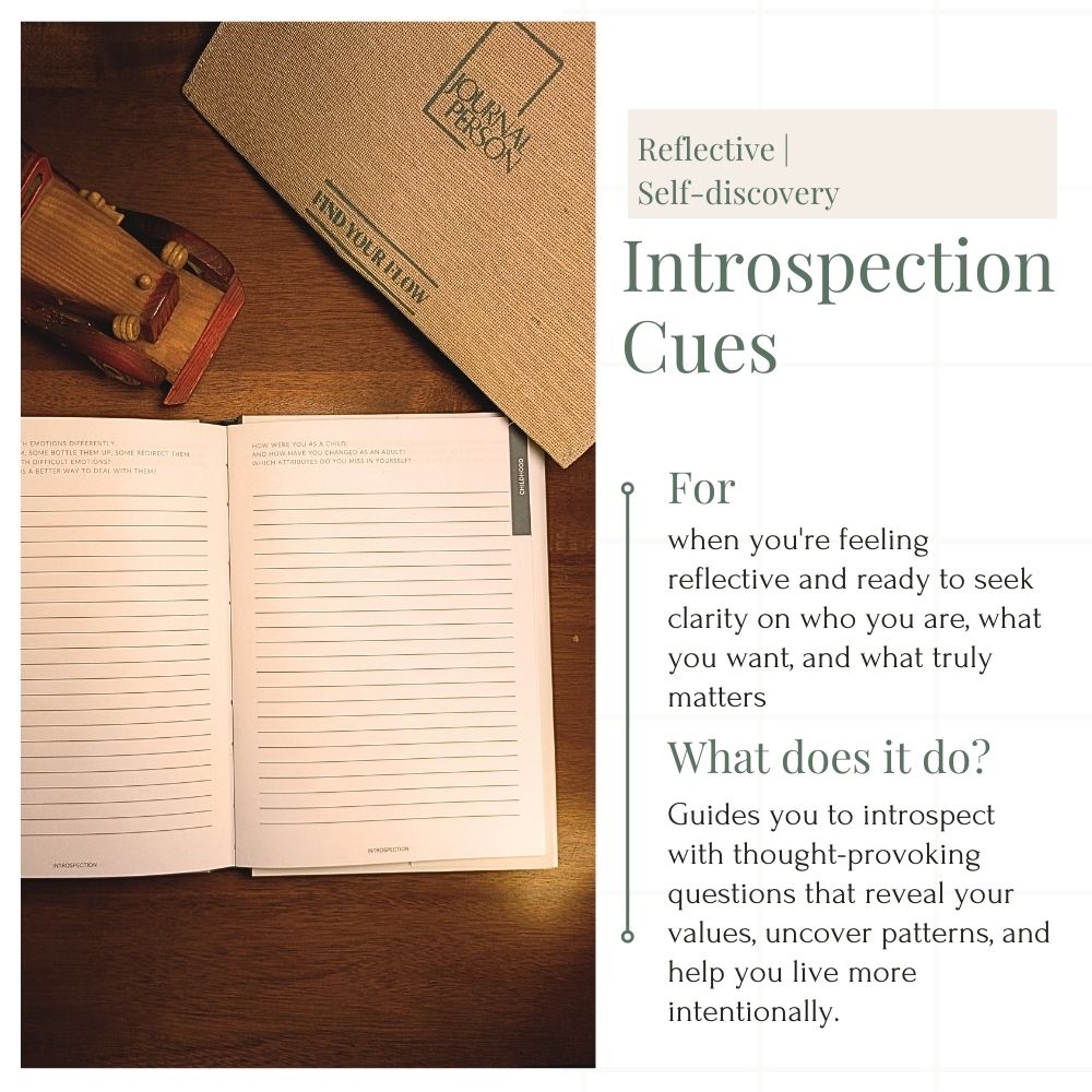 THE JOURNEY | VINTAGE GUIDED JOURNAL