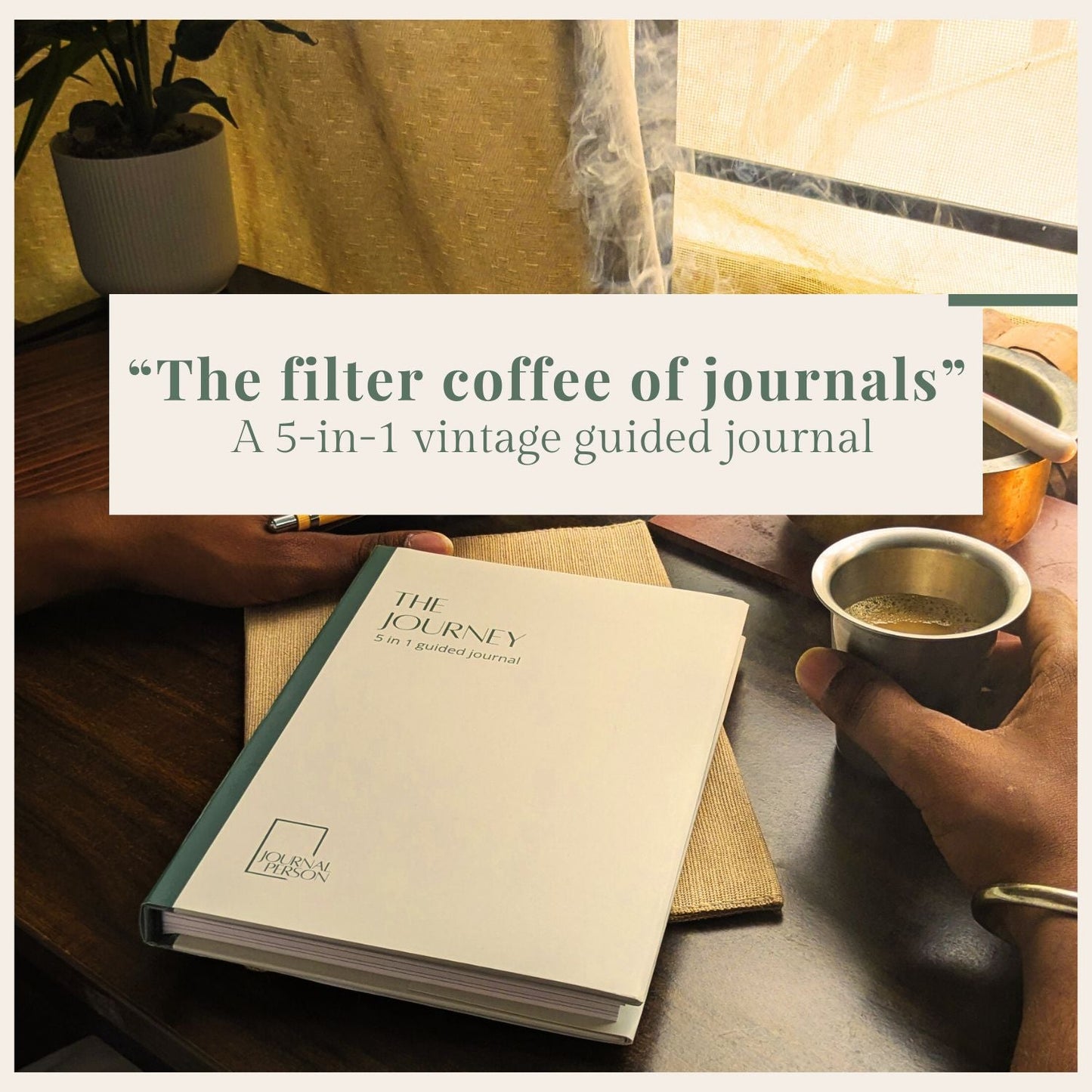 THE JOURNEY | Vintage Guided Journal