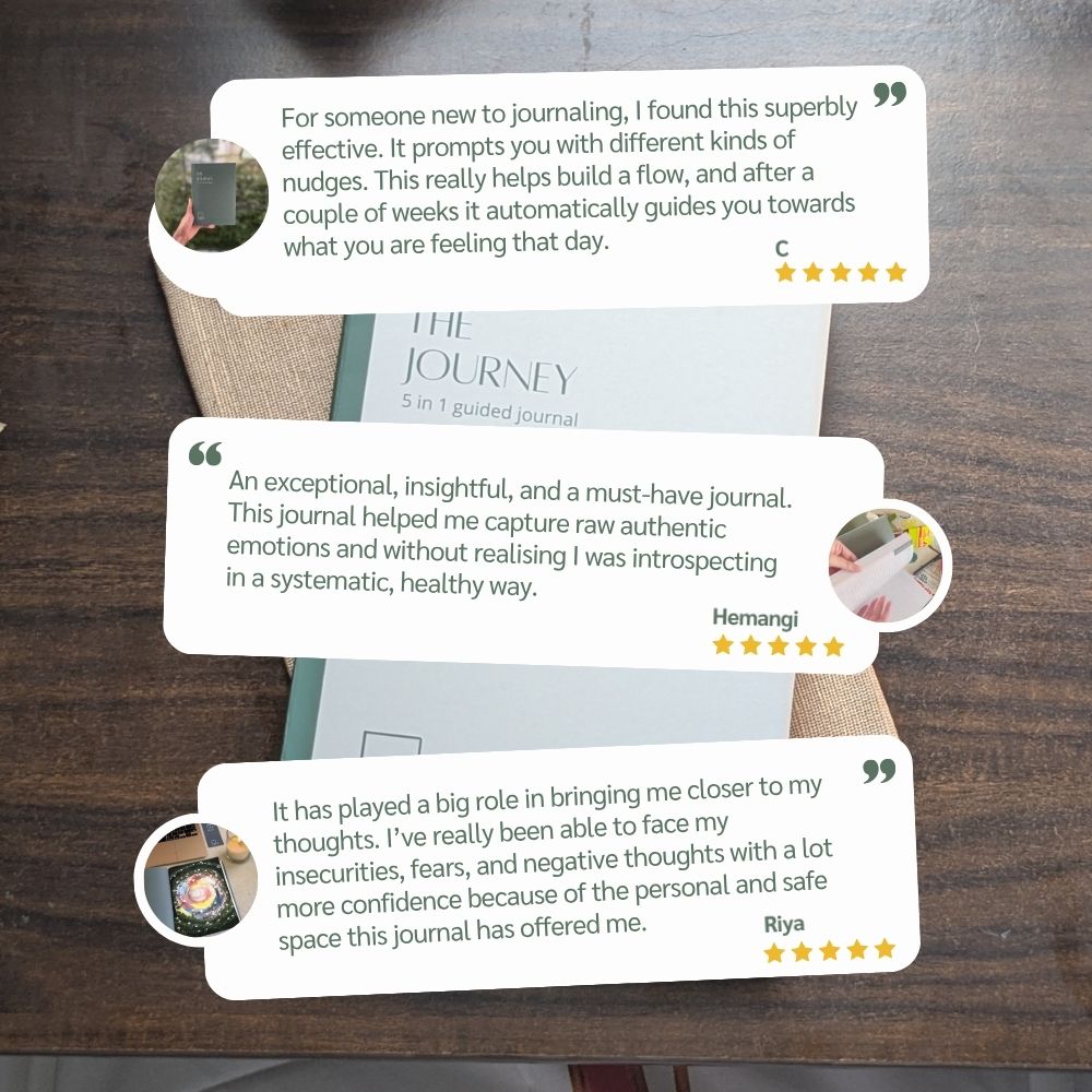 THE JOURNEY | Vintage Guided Journal