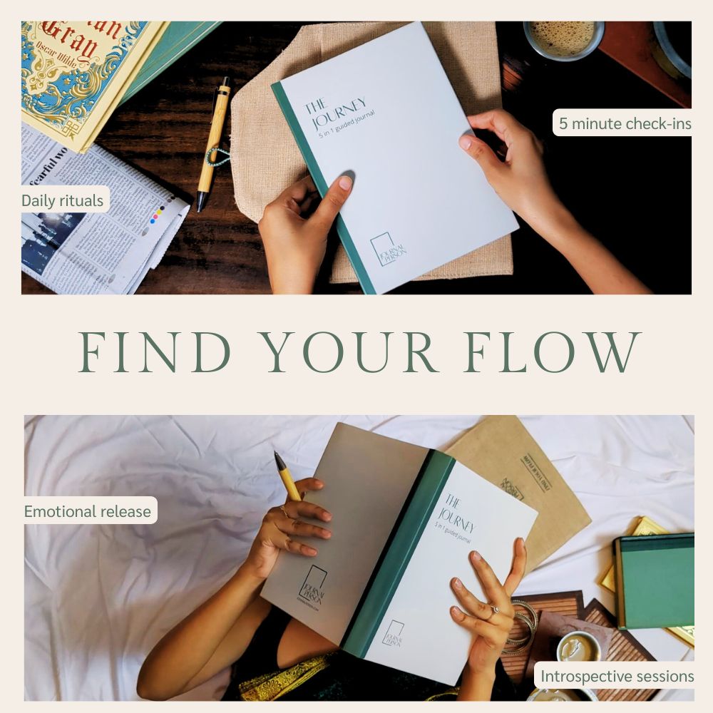 THE JOURNEY | Vintage Guided Journal