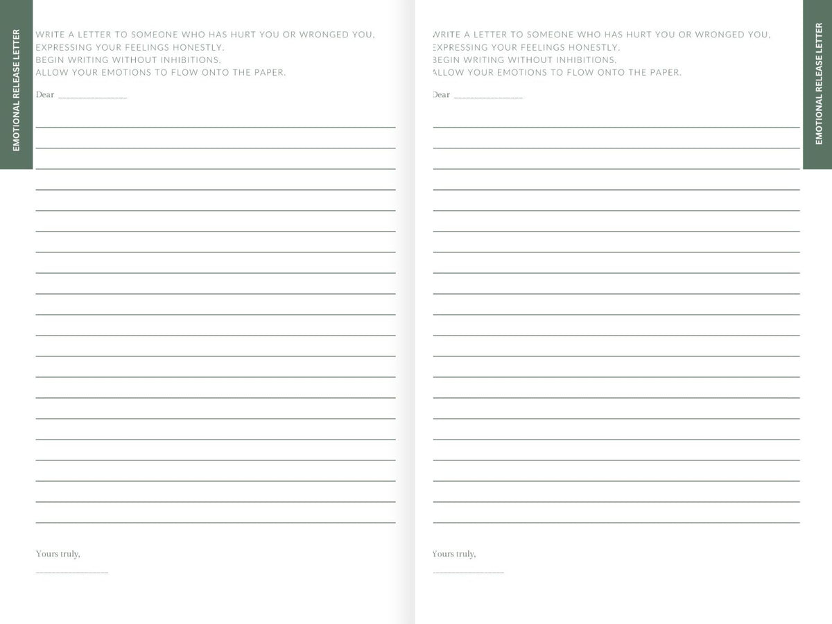 Emotional Release Letters