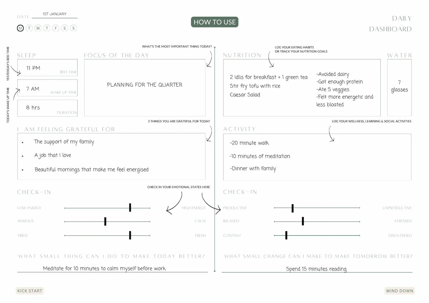 1% BETTER EVERYDAY | Habit Tracking Journal