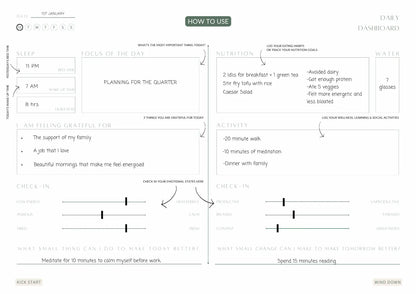 1% BETTER EVERYDAY | Habit Tracking Journal