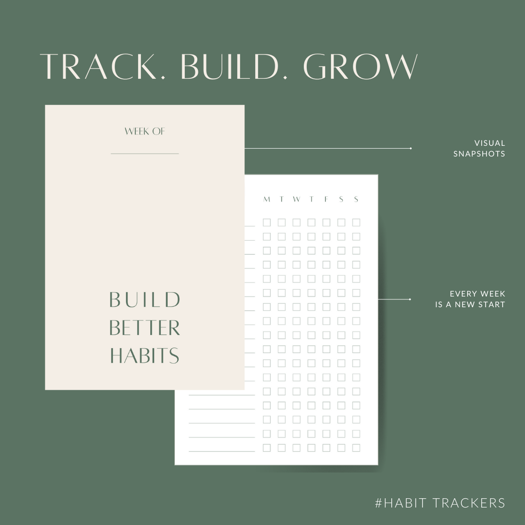 Journal Person Habit Trackers