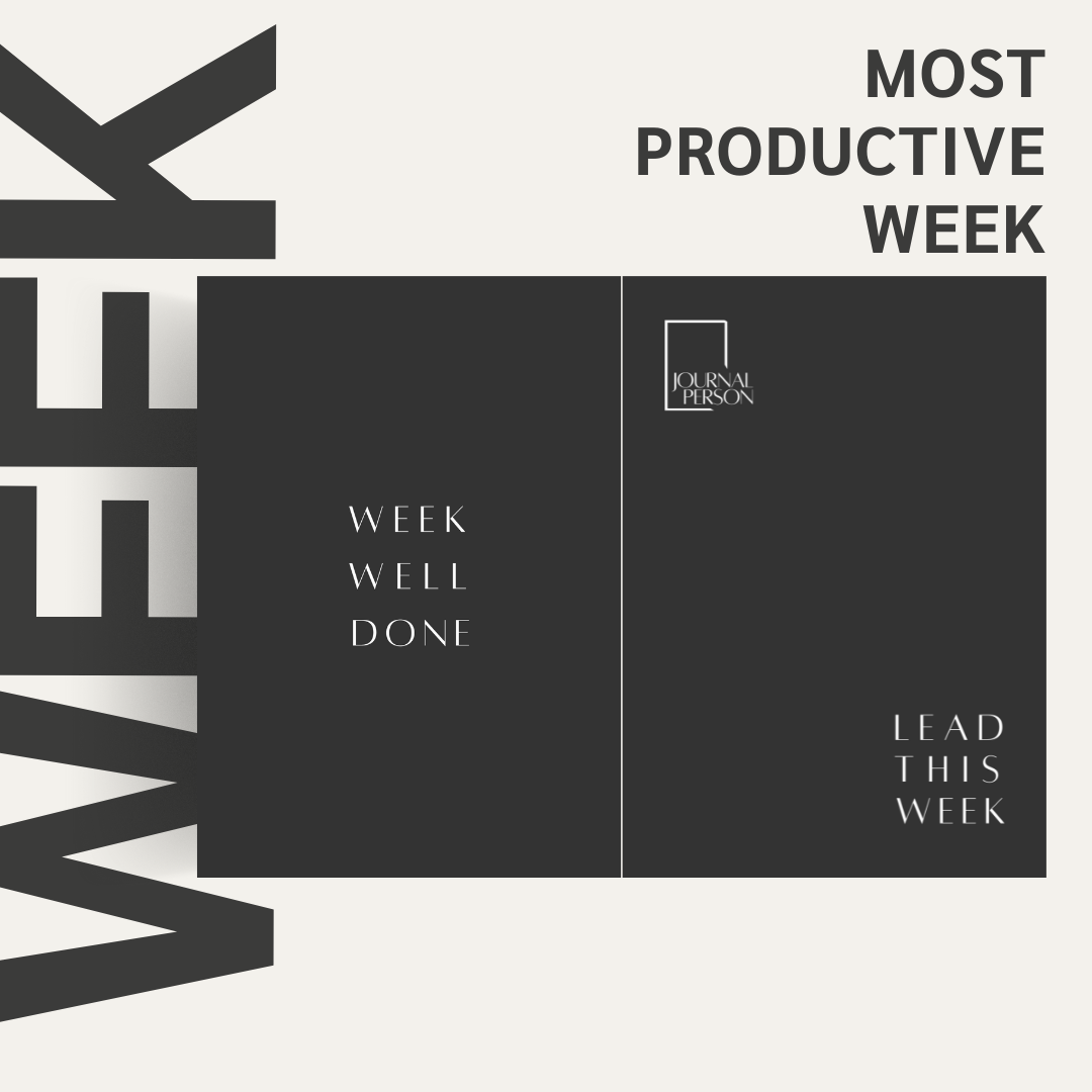 LEAD THIS WEEK by journal person