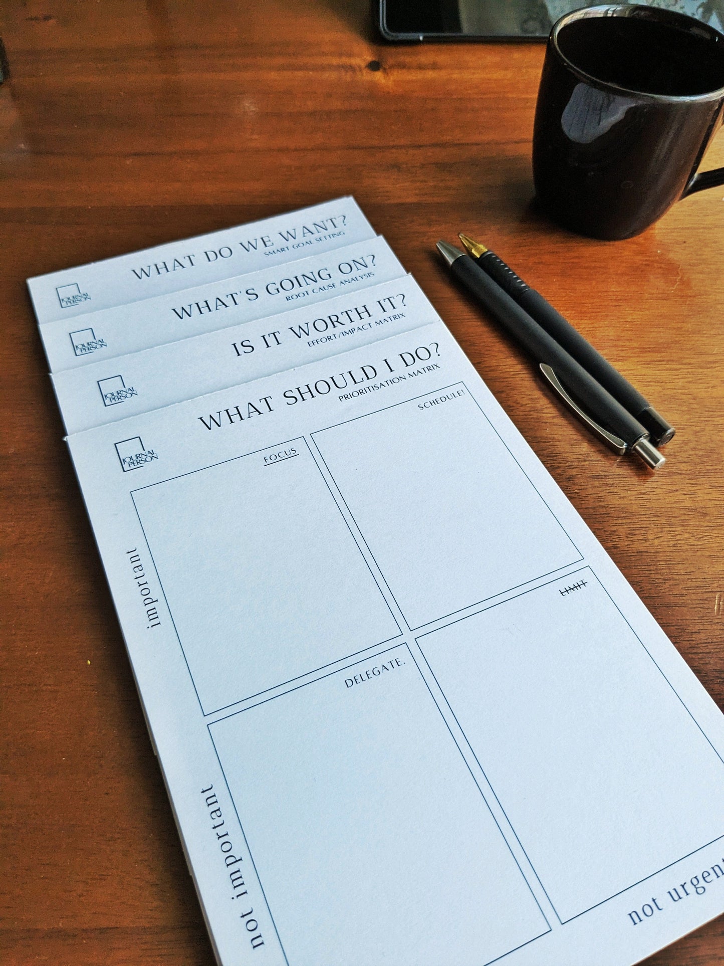 Decision making pads 