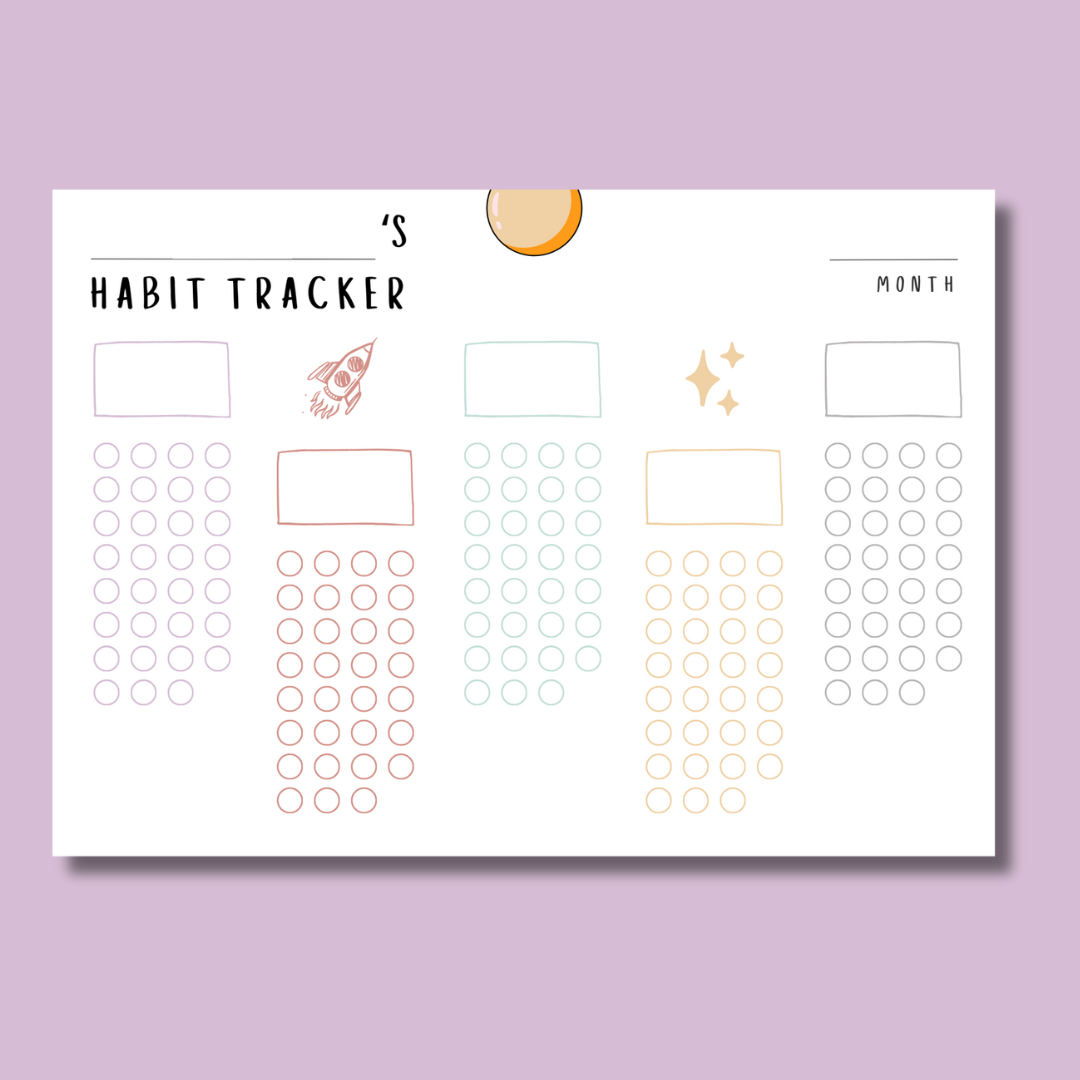 Children's chore trackers