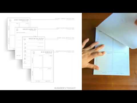 How to be a better leader using tools